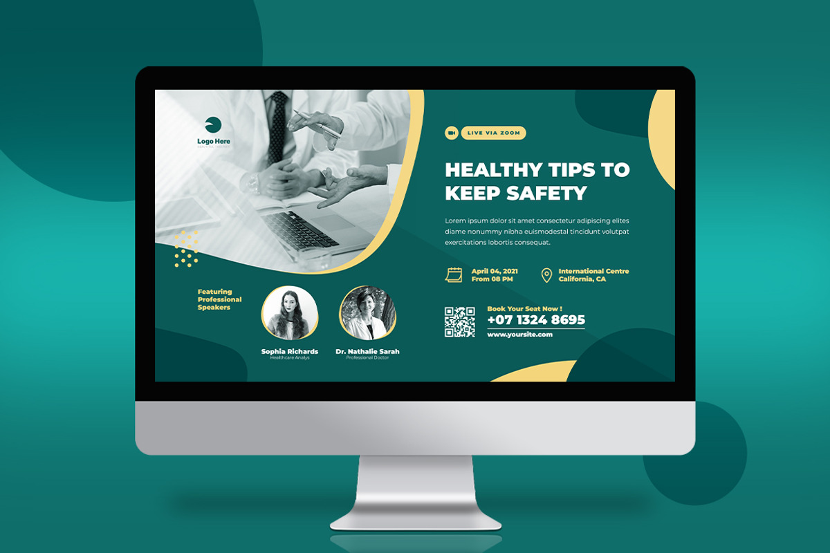 Healthy Tips Digital Poster, a Templates & Theme by Rahardi Creative (Photo 4 of 4)
