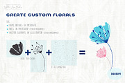 Procreate Brushes Floral Motifs Kit, a Brush Add-On by White Lane Studio (Thumbnail 7 of 12)