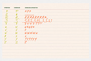 Fashion Experiment // Funky Font, a Handwritten Font by PeachCreme (Thumbnail 12 of 14)