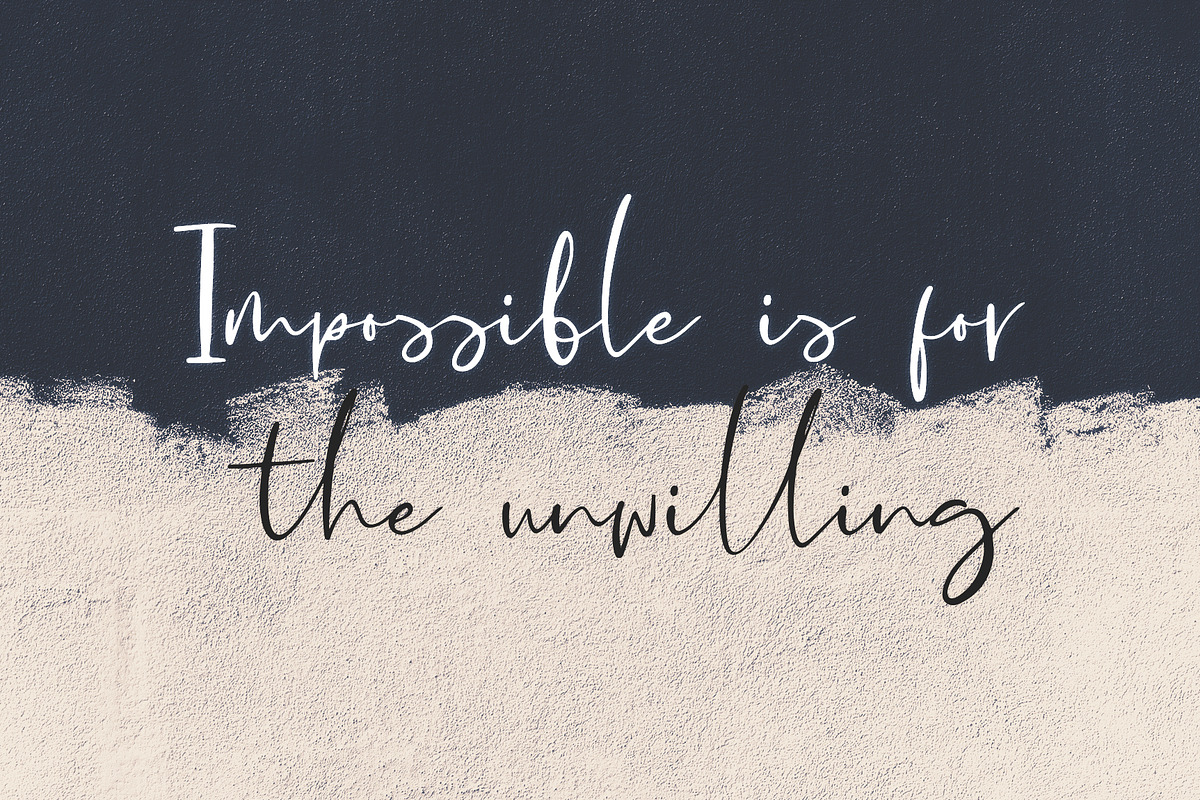 Zabrig Script Font preview 6