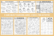 Dinosaur coloring games for kids, an Education Illustration by Lexi Claus (Thumbnail 6 of 17)