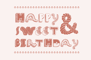 Sweets Font