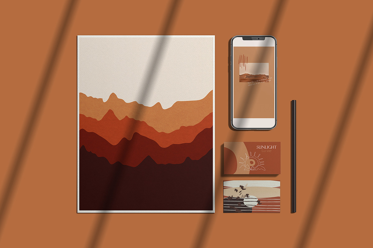 Modern abstract collection, a Decorative Illustration by Scarlet Heath Art (Photo 6 of 22)