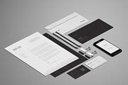 Stationery / Branding Mock-Up, a Product Mockup by Momogi (Thumbnail 4 of 13)