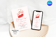 Cherry Baby Shower Invite and Evite, an Invitation Template by Digital_Mind (Thumbnail 1 of 4)