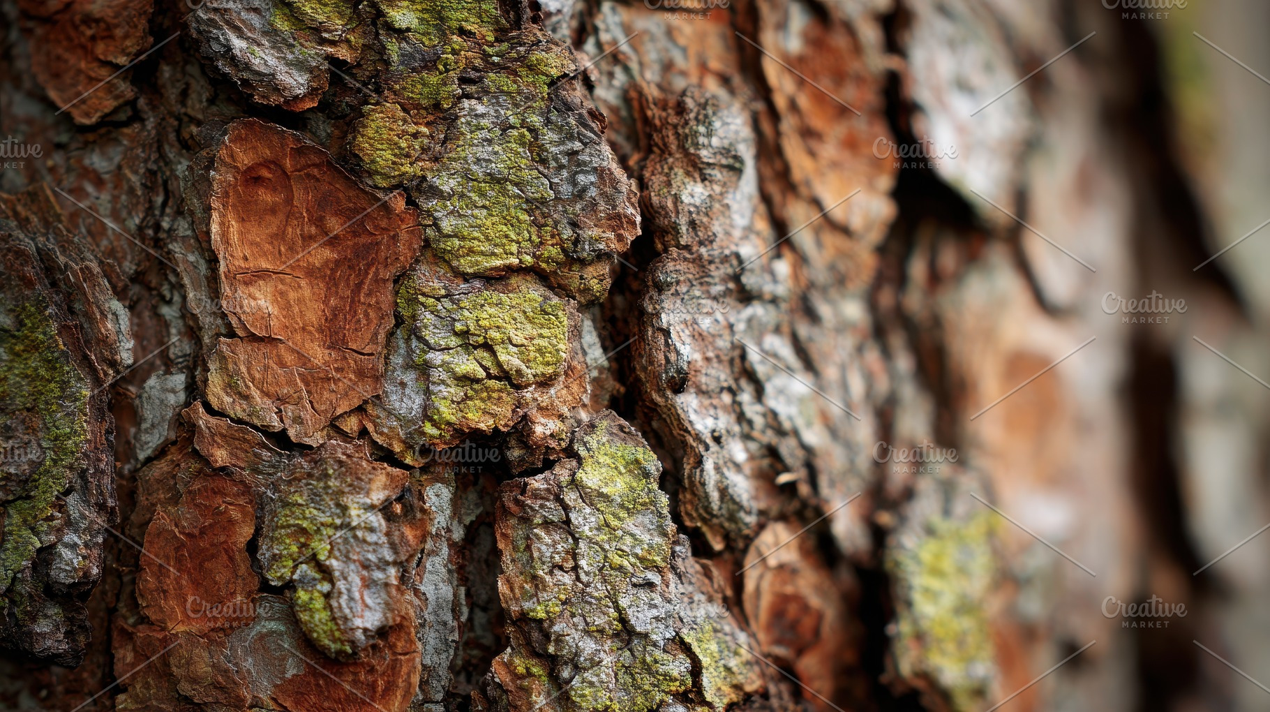 Close view of tree bark with texture, a Photo by Pavel_design