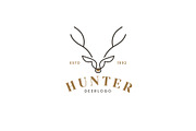 Hunter Wild Deer Badge Bundle, a Branding & Logo Template by Dyn Studio (Thumbnail 6 of 6)