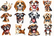 Funny Dog Sublimation  Clipart, an Illustration by OK Design (Thumbnail 5 of 5)