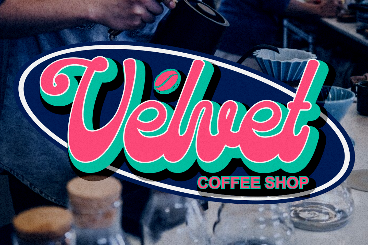 Chunk Five - Retro Script Font, a Font by PutraCetol Studio (Photo 10 of 11)