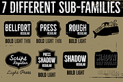 Bellfort family - 25 fonts, a Sans Serif Font by Leitmotif (Thumbnail 5 of 6)