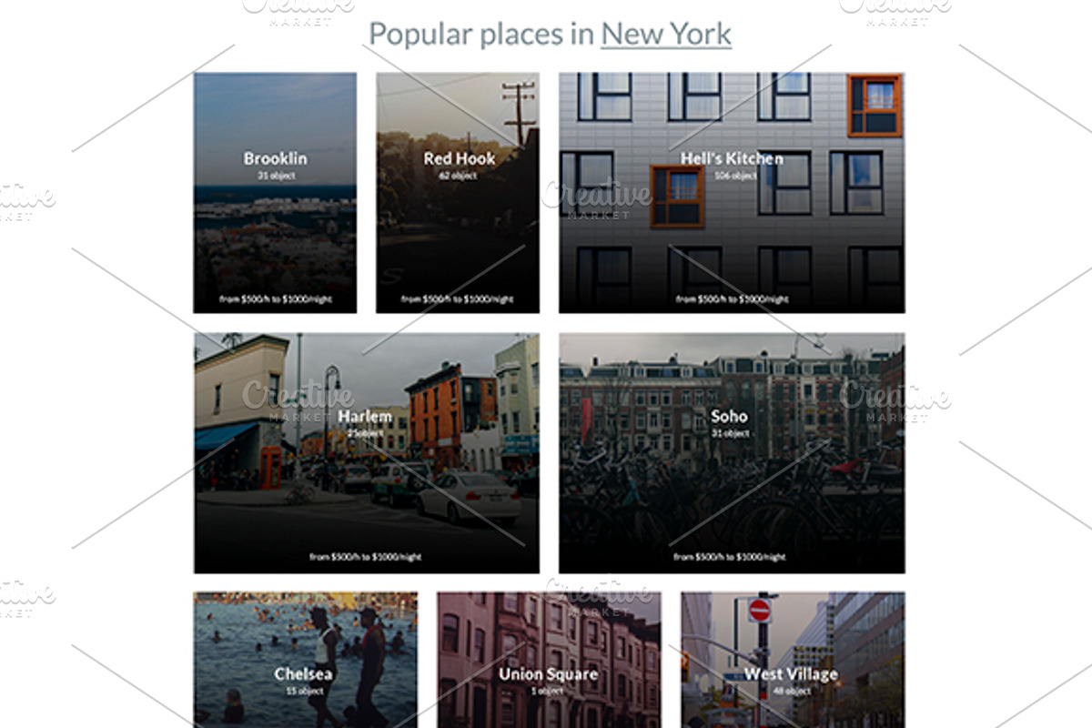 Real Estate One Page Template, a Landing Page Template by dmitriythomas (Photo 4 of 5)