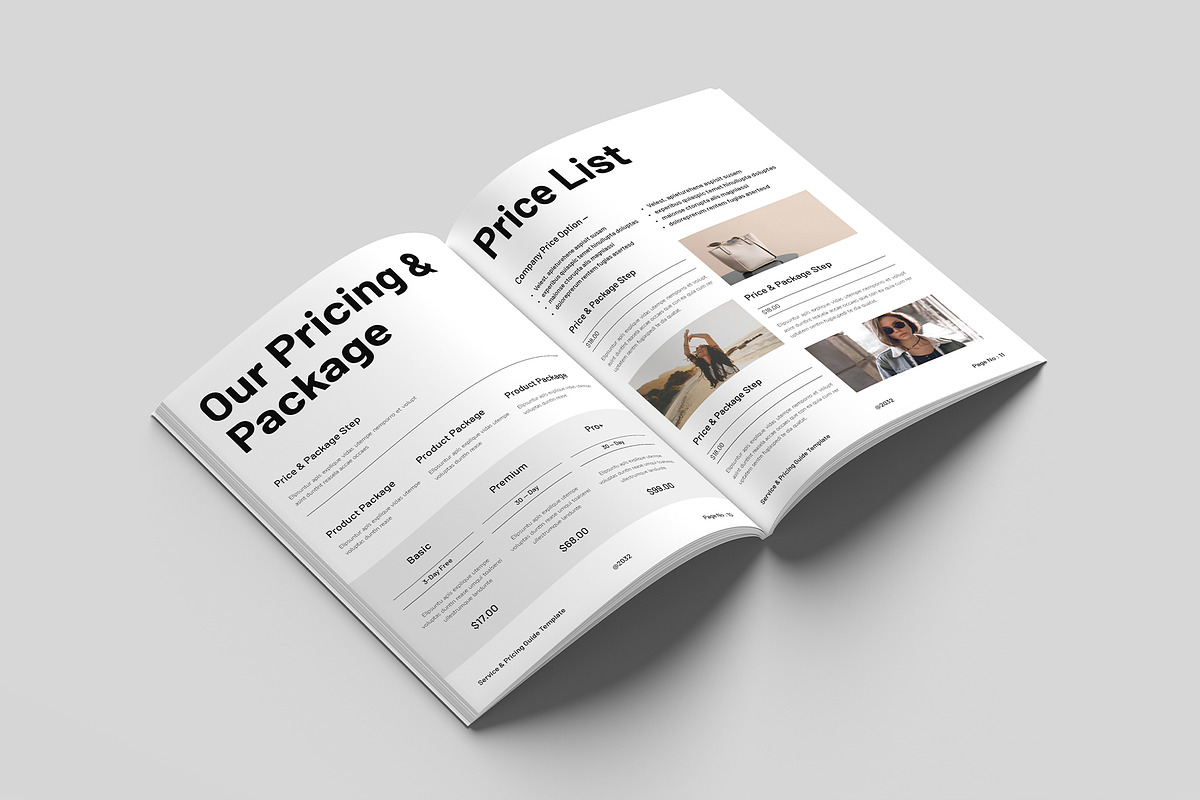 Services & Pricing Guide Template, a Magazine Template by GoldenGrid Studio (Photo 7 of 15)