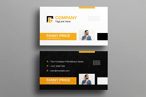 Corporate Business Card, a Business Card Template by MightyDesign