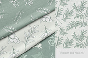 Line Art Olive Branches Clipart, an Object Graphic by ElenKoss (Thumbnail 4 of 10)