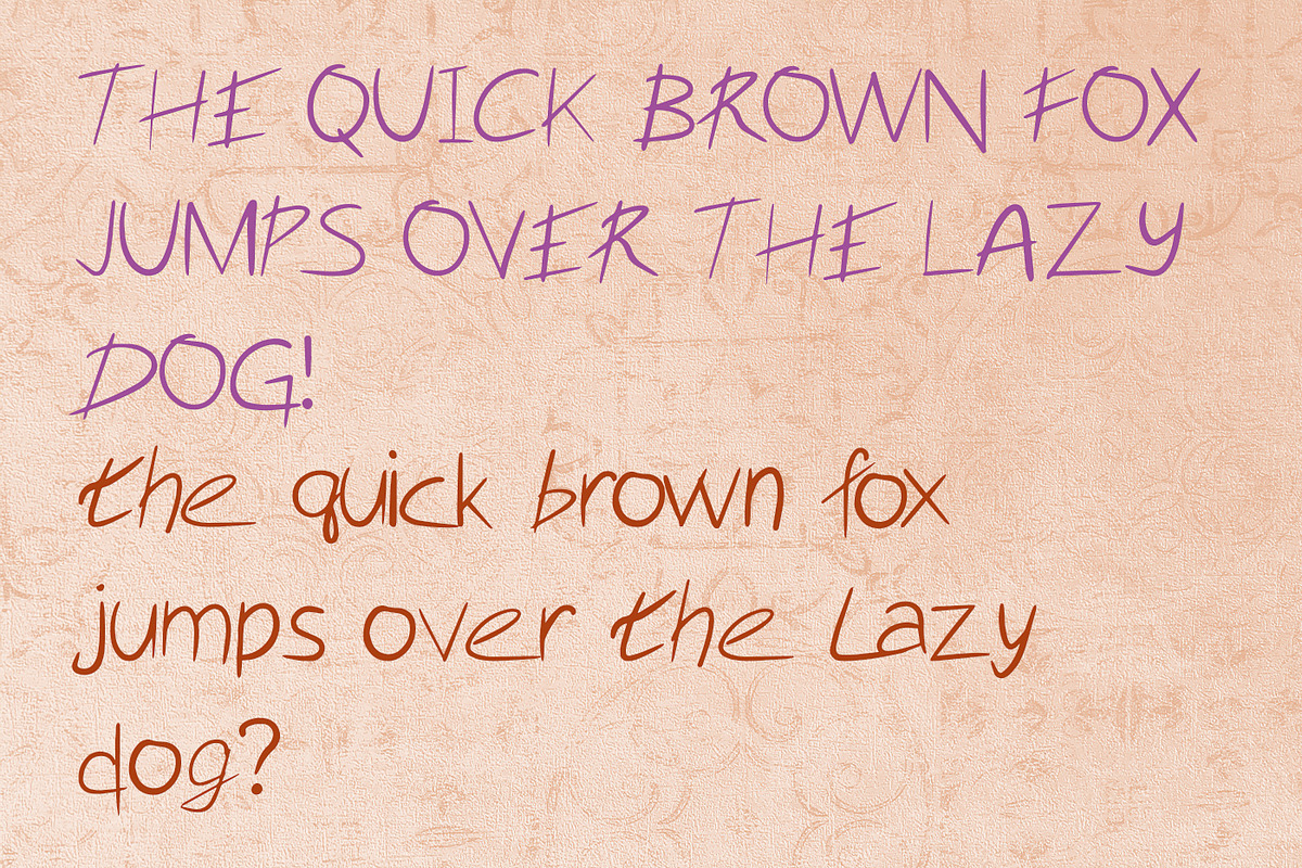 COFUL - expressive fast font, a Handwritten Font by CHIMERA (Photo 3 of 9)