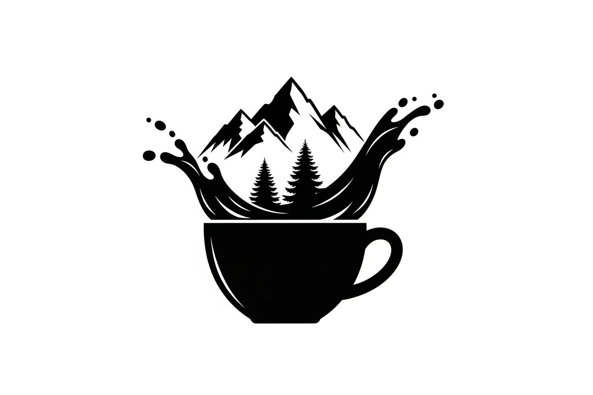 Mountain Coffee Cup Design Bundle, an Illustration by yasushie (Photo 5 of 31)