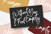 Reliable Brush, a Script Font by Nowlystudios (Thumbnail 3 of 7)
