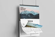 Wall Calendar Mockup, a Product Mockup by Tokobeta (Thumbnail 3 of 9)