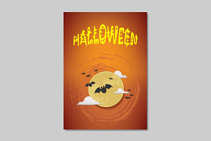 Halloween Party Flyer, a Flyer Template by MrKellen