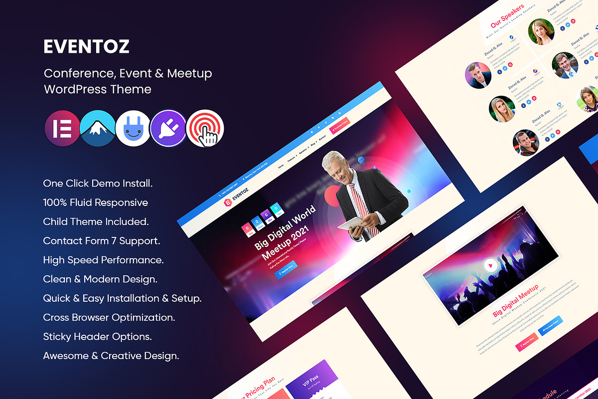 Event, Conference WordPress Theme, a WordPress Template by CodexCoder Themes