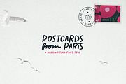 Postcards From Paris | Font Trio, a Sans Serif Font by Callie Rian & Co. (Thumbnail 1 of 16)