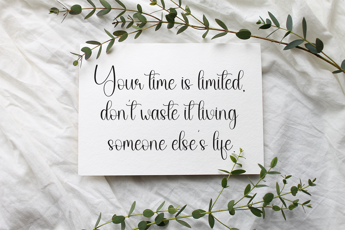 Fishing | Script Font, a Handwritten Font by Scratchones (Photo 3 of 9)