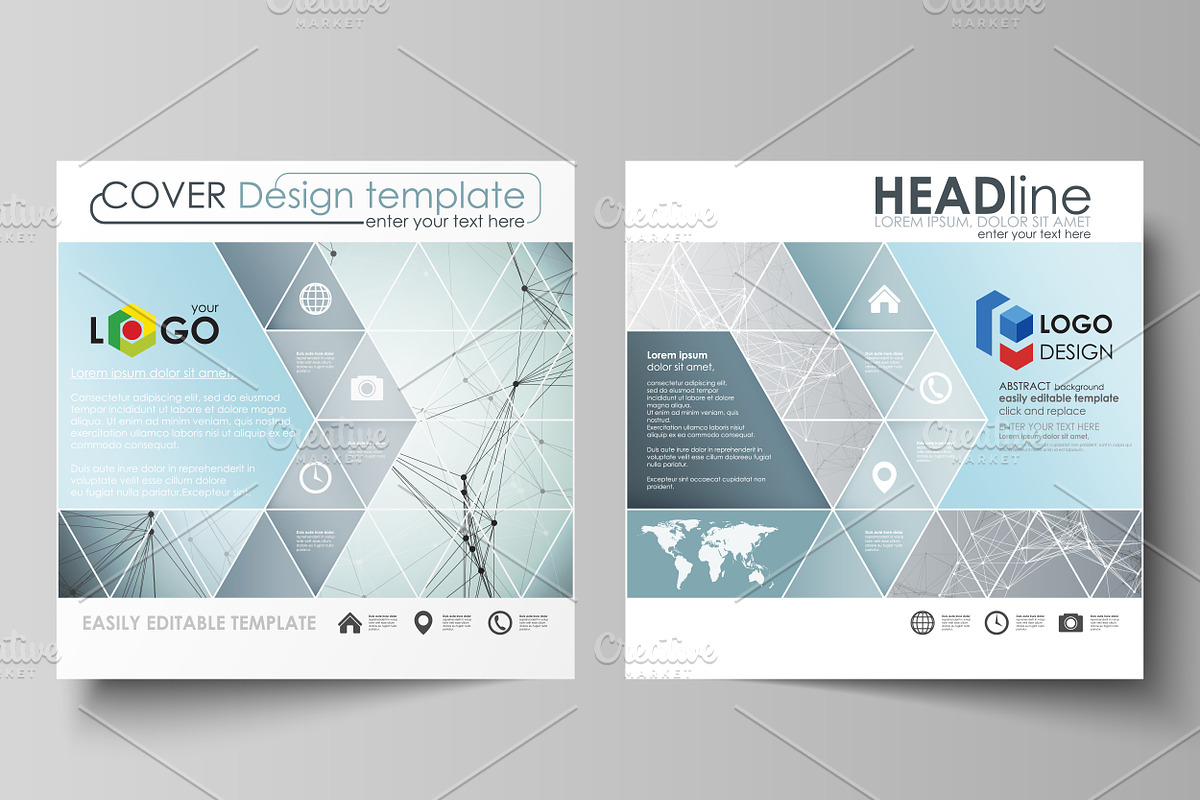 Mega Pack templates, a Brochure Template by VectorShop (Photo 24 of 102)