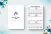 Voicemail Record Logbook V-1, a Templates & Theme by Mondols Graphic (Thumbnail 2 of 2)