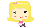 Little Girls Characters, an Illustration by lavinialorena (Thumbnail 4 of 5)