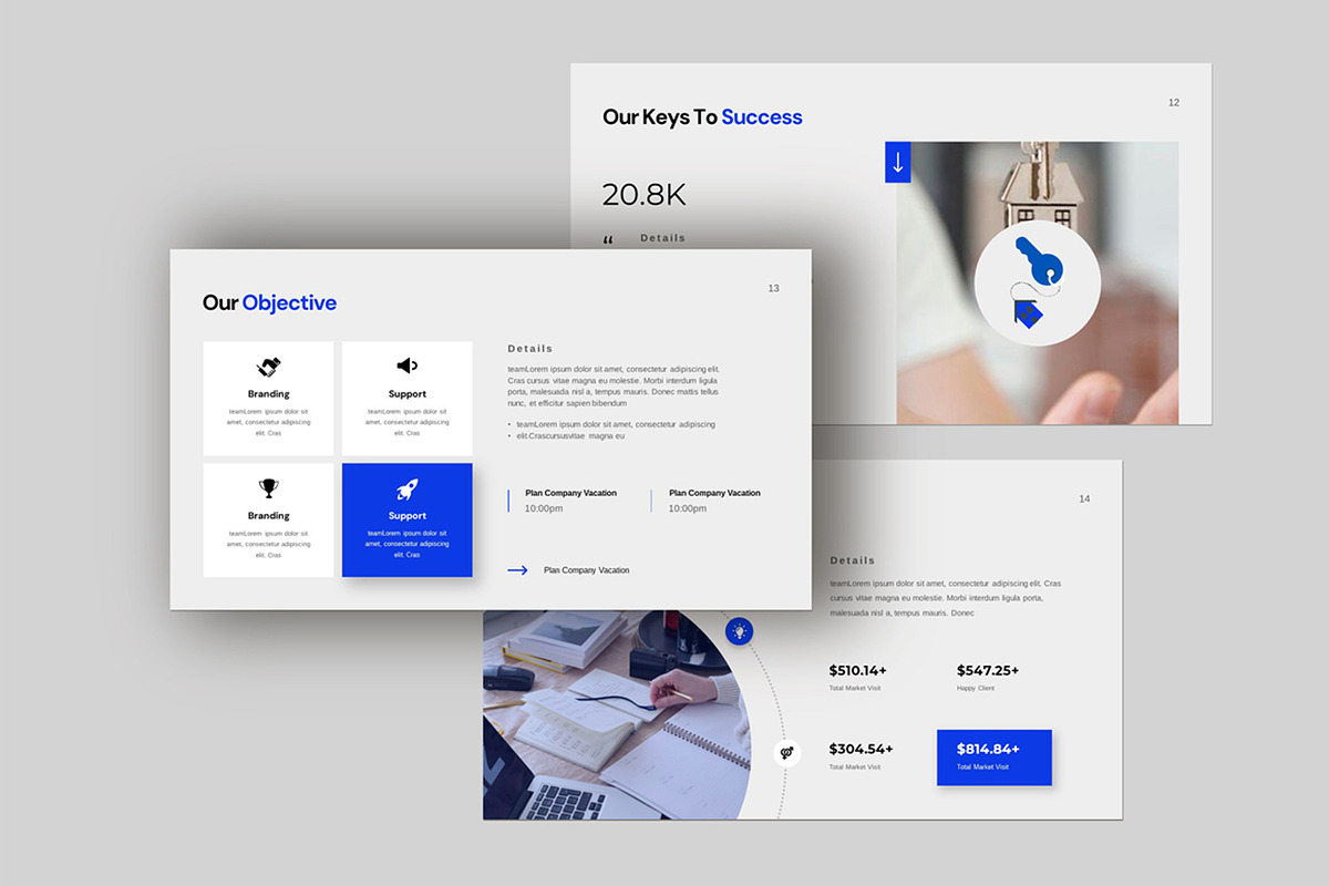 Pitch-deck Presentation Template, a Presentation Template by Dream-Lab (Photo 4 of 9)