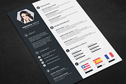 Resume template, a Resume Template by GraphicsToll (Thumbnail 1 of 5)