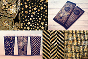Big Gold Foil pattern bundle, a Pattern Graphic by KarinkaBU (Thumbnail 4 of 6)