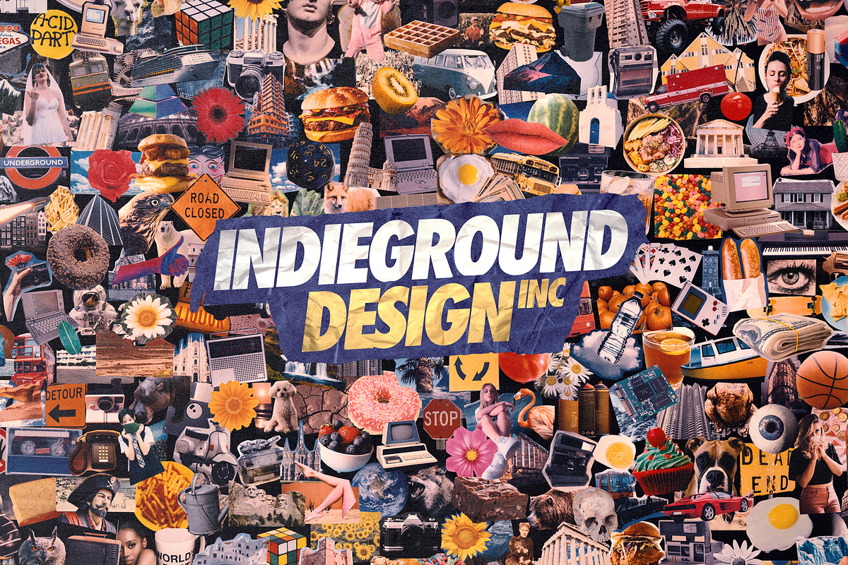 1500+ Collage Elements Creator Kit, an Object Graphic by Indieground Design Inc. (Photo 28 of 28)