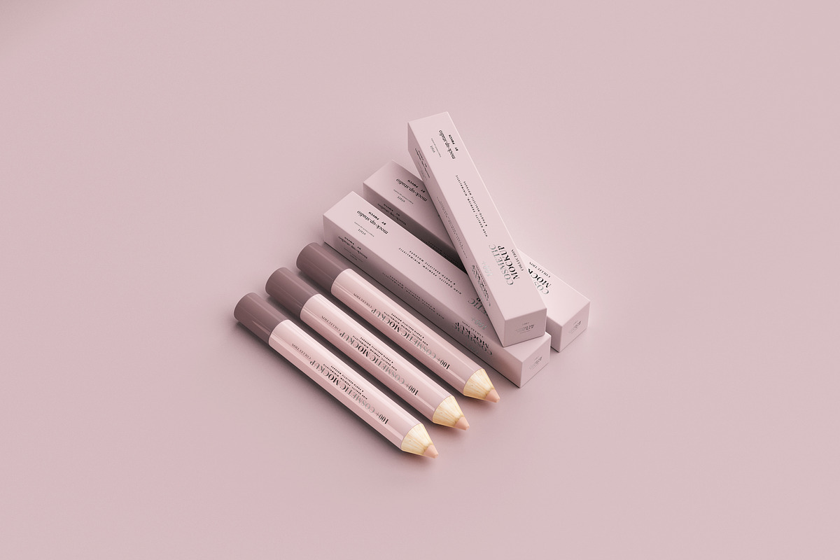 100+ Cosmetic Mock-up Collection, a Pens & Pencil Mockup by pmvch (Photo 84 of 100)