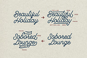 Madgue - Connected Monoline +EXTRAS, a Script Font by Sarid Ezra (Thumbnail 8 of 12)