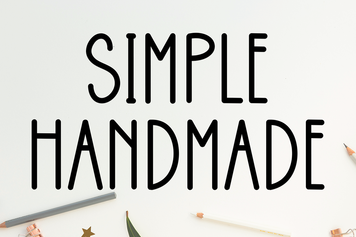 Simple Sometime, a Sans Serif Font by FreshTypeINK (Photo 5 of 8)