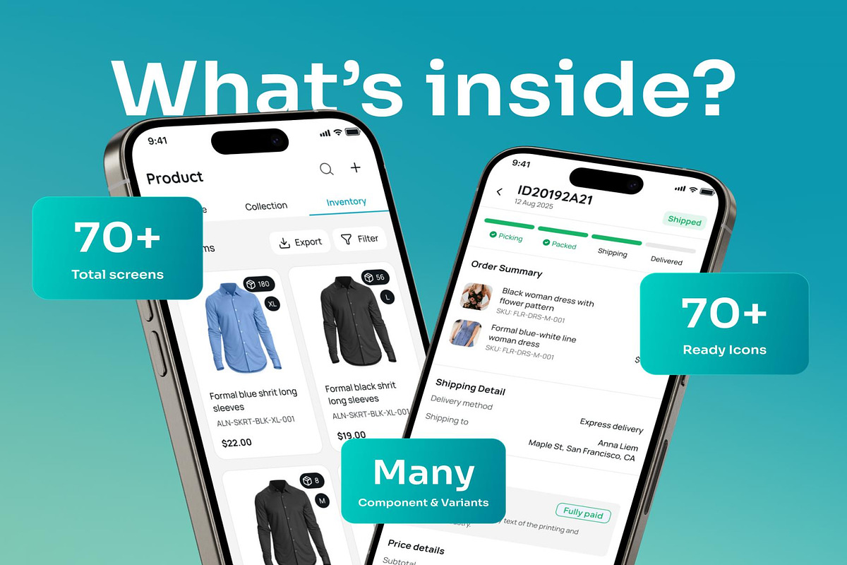 Tukoni SAAS Store Management Mobile, an UI Kit Template by Lumina_ui_ux202 (Photo 4 of 10)