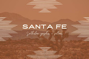 Santa Fe | Graphic & Patterns, an Object Graphic by Maddie Jensen Design (Thumbnail 1 of 6)