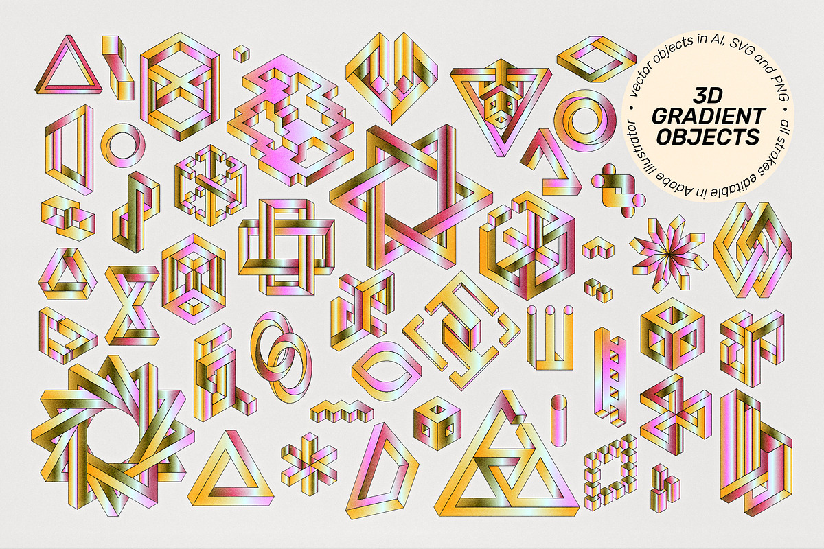 IMPOSSIBLE Objects + Bonus, an Object Graphic by angelainthefields (Photo 7 of 11)