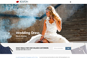 Bouton Fashion & Modeling Site Theme, a HTML Template by Oleg Ribar (Thumbnail 3 of 6)