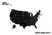 United States of America Map, an Education Illustration by AnkaDrozd (Thumbnail 5 of 9)