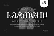 Laginchy - Quirky Serif, a Serif Font by Sarid Ezra (Thumbnail 10 of 11)