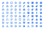 180 Business and Office Icons, an Outline Icon by Creative Stall (Thumbnail 4 of 5)