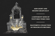 Gritcore Brushes for Procreate, a Brush Add-On by Guerillacraft (Thumbnail 4 of 9)