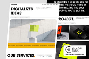 Marketing Agency Squarespace 7.1, a Squarespace Template by bonjourdsgnco
