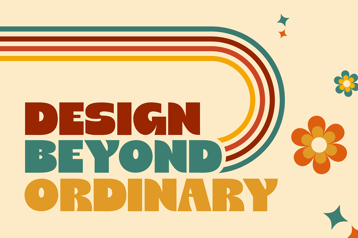 Linep – Bold Retro SansSerif Display, a Sans Serif Font by MaikoHatta (Photo 5 of 9)