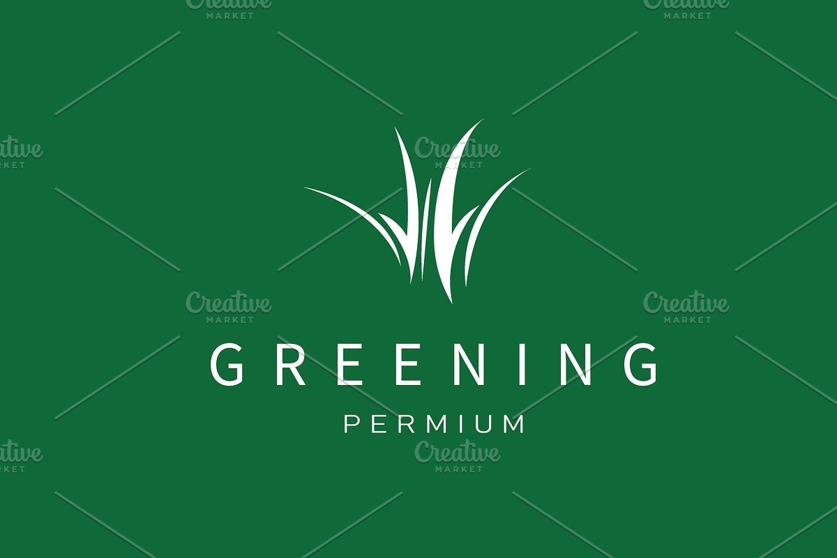 Green plant sprout logo with modern, a Branding & Logo Template by Maylianaw28 (Photo 2 of 2)