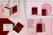 Luxury Shopping Bag Mockup Set, a Packaging Mockup by Mego-studio (Thumbnail 5 of 7)