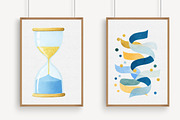 Midnight New Year Magic Watercolor C, an Illustration by Libby Wishes (Thumbnail 3 of 7)