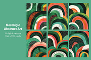 Nostalgic Abstract Art, a Decorative Illustration by Housui Patterns (Thumbnail 3 of 8)